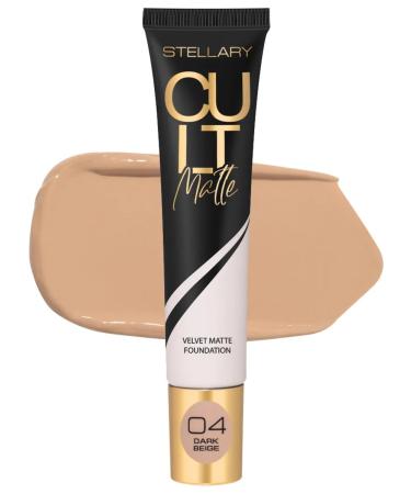 Stellary Tonal cream dense matte CULT MATTE 04 dark beige - Buy Online on GoSupps.com