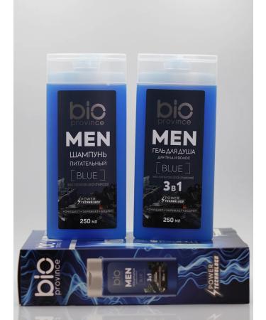 BioProvince Bedness and freshness of shower gel 250ml + shampoo 250ml - Buy Online on GoSupps.com