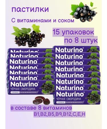 Naturino loaf of currants 15 packages