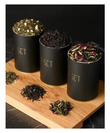 Tiset Gift jar of tea set