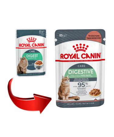 ROYAL CANIN Wet digest car for cats in sauce 85 g 28 pcs - Buy Online on GoSupps.com