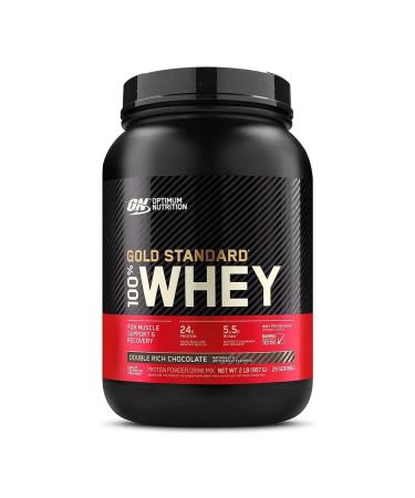 Optimum Nutrition Protein Gold Standard 100% Whey 812 g double chocolate - Buy Online on GoSupps.com