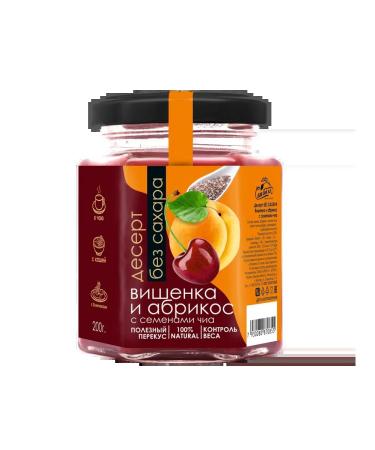 I would eat it myself Jam without sugar cherries and apricot 200g - Buy Online on GoSupps.com