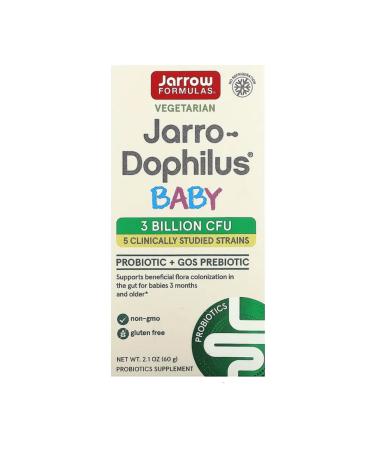 Jarrow Formulas Probiotic for children from 3 months Jarro-dophilus Baby 60 gr - Buy Online on GoSupps.com