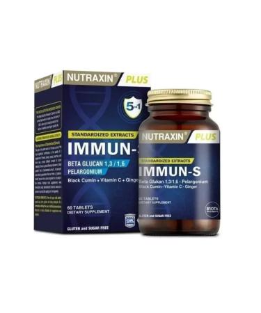 NUTRAXIN Vitamins complex for immunity Immun-S 60 pcs