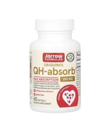 Jarrow Formulas Kilikhinol QH- Absorb 100 Mg 60 capsules