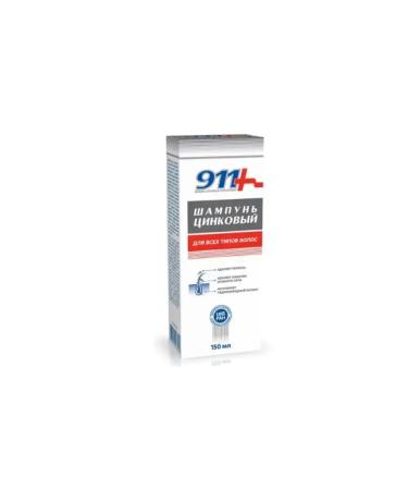 911 Zinc shampoo 150 ml 2 pcs