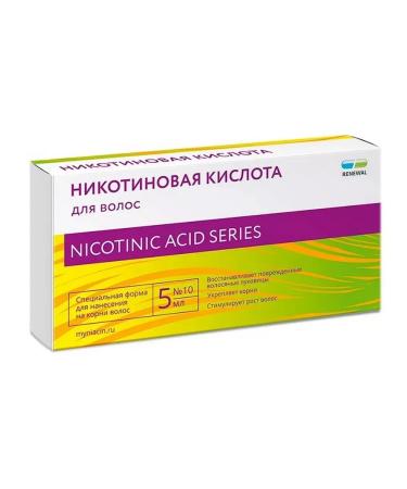 Update Nicotinic acid for hair 5ml n10 2 pcs