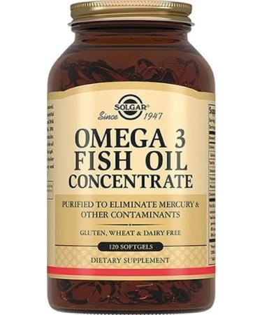 SOLGAR Omega-3 fish oil concentrate 120 pcs of capsule