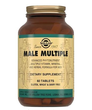 SOLGAR Multivitamin and mineral complex for men 60 pcs