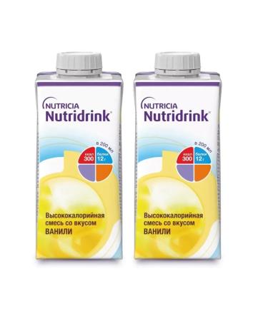 NUTRIDRINK A mixture of vanilla flavor 200 ml (2 pcs)