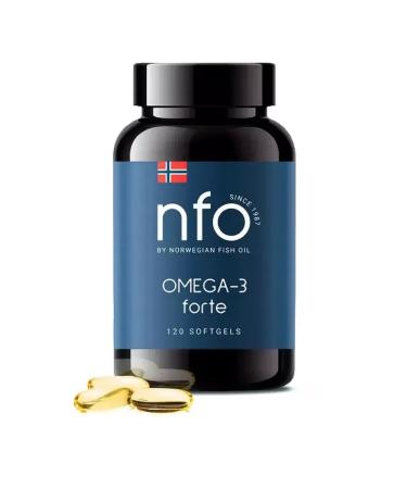 NFO Omega-3 Fort 120 pcs capsule weighing 1384 mg 2 pcs - Buy Online on GoSupps.com