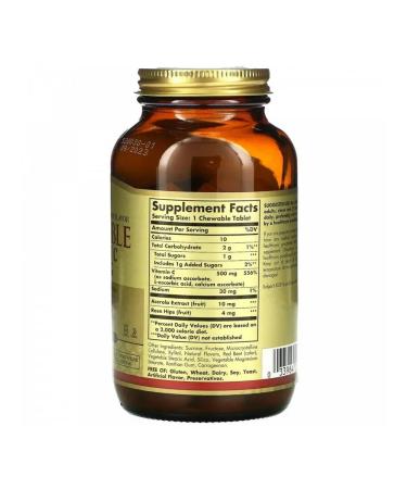 SOLGAR Vitamin C 90 pcs Chewl - Buy Online on GoSupps.com