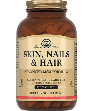 SOLGAR Skin of nails hair 120 pcs tablets weighing 1397 mg