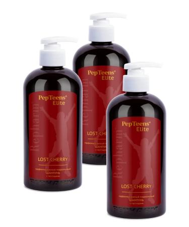 Repharm Pepteens Elite Shampoo Lost Cherry 500 ml - 3 pcs - Buy Online on GoSupps.com