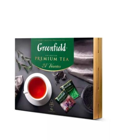 Greenfield Gift set of tea 24 types Tea Assorted (5 boxes) - Buy Online on GoSupps.com