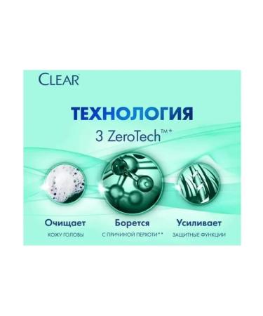 Clean by Clear 2 shampoo in 1 vanity 610 ml - Buy Online on GoSupps.com