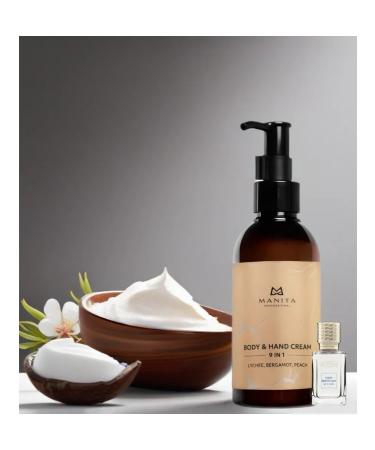 MANITA PROFESSIONAL Hand for hand and body Lychee Bergamot Peach 150ml - Buy Online on GoSupps.com
