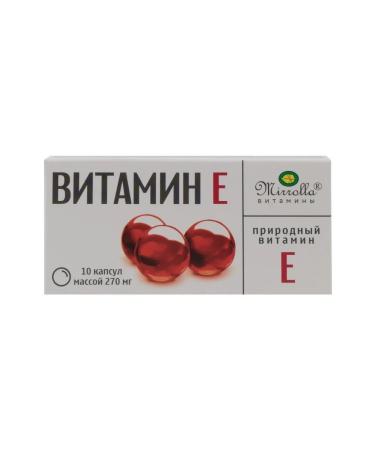 Women's Health Mirrolla vitamin E capsules 10pcs