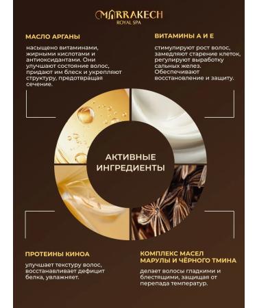 M RRAKECH ROYAL SPA Hair shampoo Women's set balm air conditioner - Buy Online on GoSupps.com