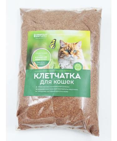 Siberian fiber Fiber for cats "Pusya" 750 g - Buy Online on GoSupps.com