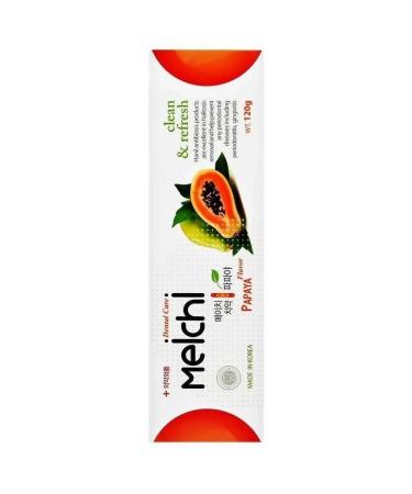 HANIL Meichi toothpaste with the taste of papaya 120 g - Buy Online on GoSupps.com