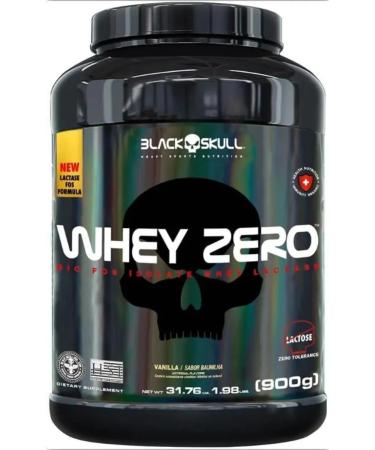 Black Skull Whey Zero Lactase Protein without lactose 900 g (vanilla)