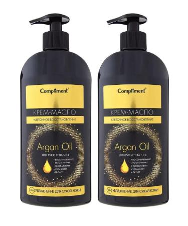 Compliment Hands and body cream 5V1 Argan Oil 2 pcs 400 ml