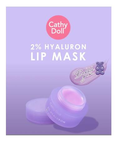 Cathy Doll Hyaluronic lip mask (Bubble GUM)