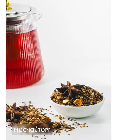 MosChaiTorg Tea fruit mulled wine natural 200 grams - Buy Online on GoSupps.com