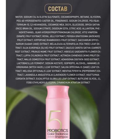 MASIL Hair shampoo Professional 5 PROBIOTICS MASISH 300 ml - Buy Online on GoSupps.com