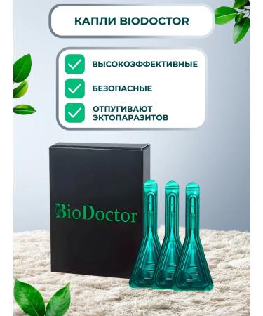 BioDoctor Drops from fleas and ticks for cats and dogs of small species 3 ml - Buy Online on GoSupps.com
