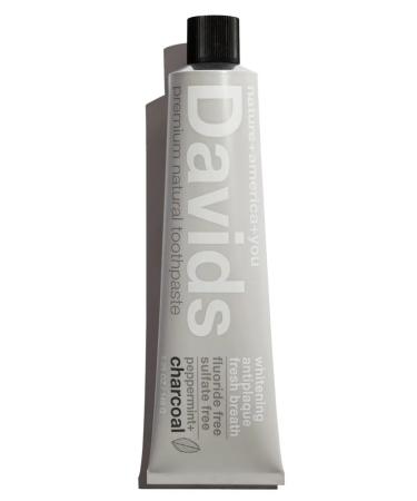 David's Toothpaste Whitening natural toothpaste premium davids with angle - Buy Online on GoSupps.com