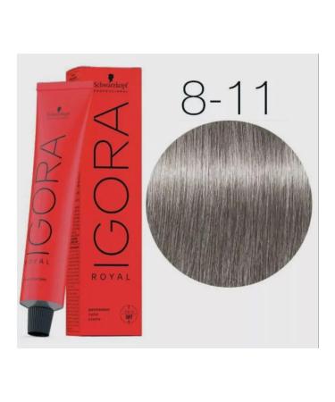 Schwarzkopf Professional Hair dye igora 8-11 bright blond Sandre Extra 60ml