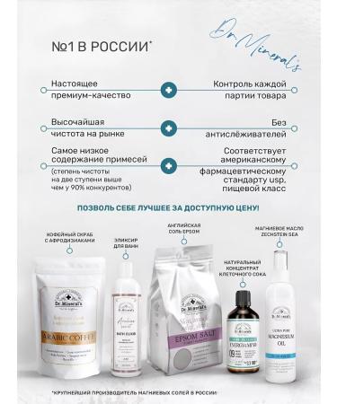 Dr Mineral's Magnesum salt for zechstein bath - Buy Online on GoSupps.com