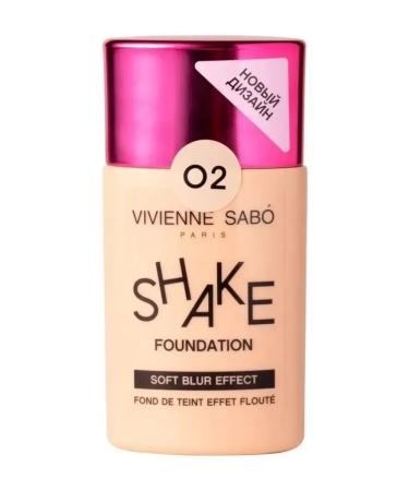 VIVIENNE SABO Shakefoundation tonal cream with bluler effects 02