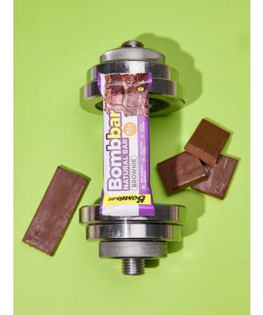 BombBar Brownie's protein bars without sugar 12pcs x 60g - Buy Online on GoSupps.com