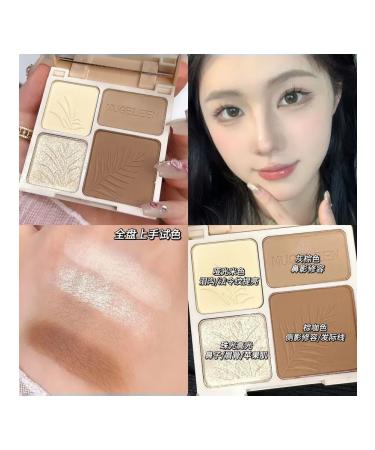 Moon 4-color highlighter for the face and body - Buy Online on GoSupps.com