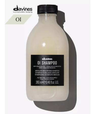 Davines Shampoo for the absolute beauty of the hair OI