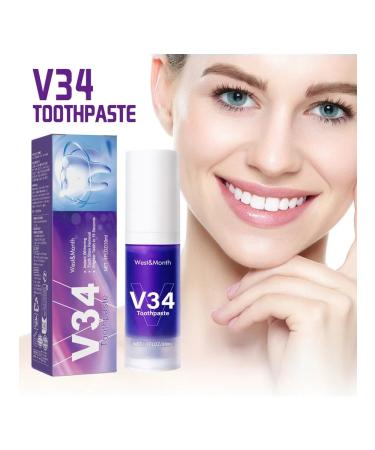 West & Month V34 bleaching toothpaste