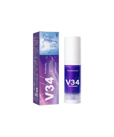 West & Month V34 bleaching toothpaste - Buy Online on GoSupps.com