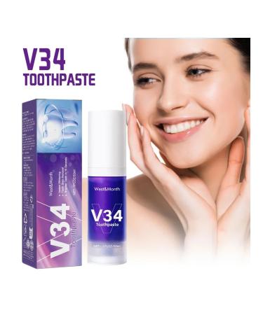 West & Month V34 bleaching toothpaste - Buy Online on GoSupps.com