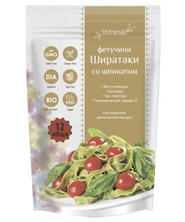 Fetuchini Shirataki with spinach 340g