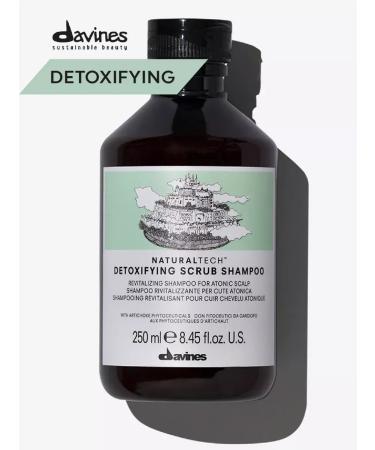 Davines NT Detoxifying Detoxycketing shampoo-scrub