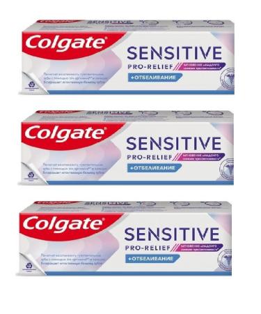 COLGATE Toothpaste L3 Sensitative Proste-Release White Blit 75 ml 3 pcs