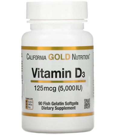 Vitamin D3 5000 IU 90 Softgels (Vitamin D3 5000)