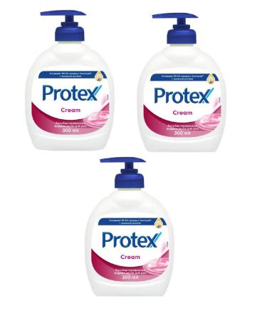 Protex Liquid hand soap Cream 300 ml 3 pcs