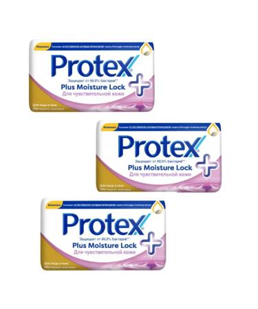 Protex Soap Moist Lock Sen 150g 3 pcs