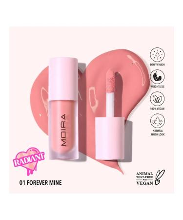 MOIRA Liquid blush Love Steady Liquid Blush (001 Forever Mine)