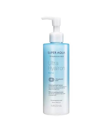 MISSHA Super Aqua Ultra Hyalron Mild Peel Gel Scan for Cleansing